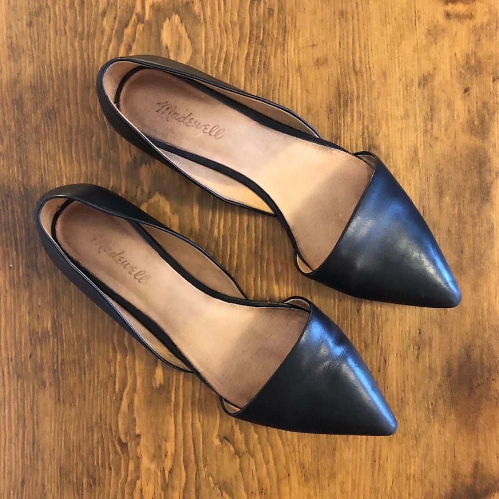 Madewell Lydia Pointy Toe Flats, sz 9.5